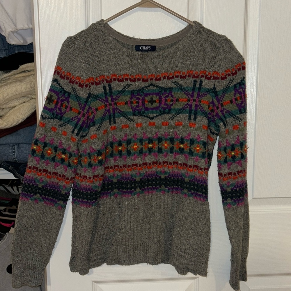Vintage Large Chaps Petite Sweater
